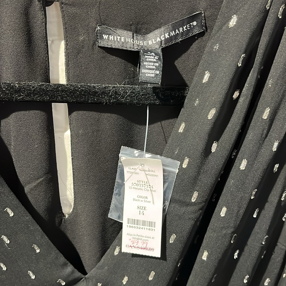 WHITE HOUSE BLACK MARKET DRESS NWT - Picture 2 of 7
